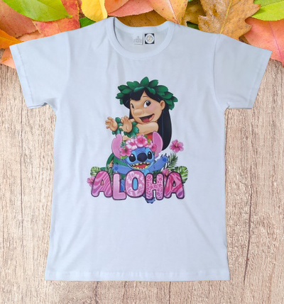 Remera Algodón cis Niños STITCH 