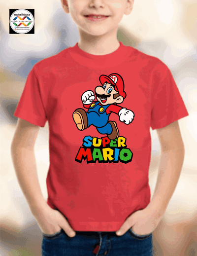 Remera CIS algodón Niños SUPER MARIO
