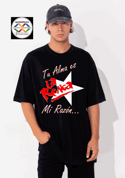 Remeras Cis Overzice Algodon  Talle L BANDAS Y SOLISTAS 