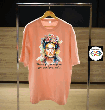 Remera Overzice Cis Algodon FRIDA KHALO