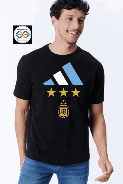 Remera Algodon Cis TRI-CAMPEON