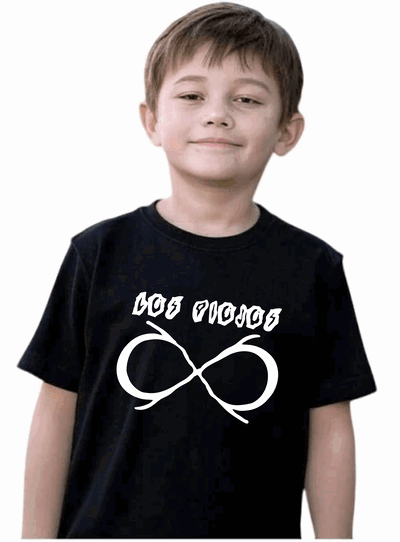 Remera Algodón cis MINI ROCK de LOS PIOJOS 