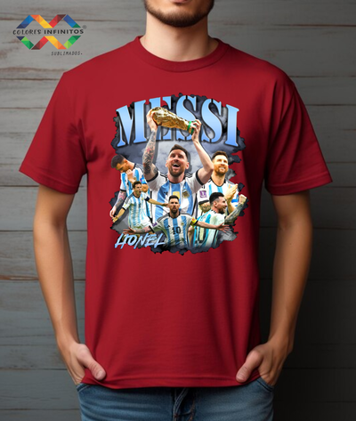 Remera Algodon Cis Messi