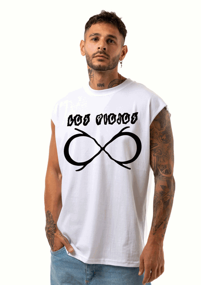 Remera Algodon Sin Mangas Cis Talle XL LOS PIOJOS 