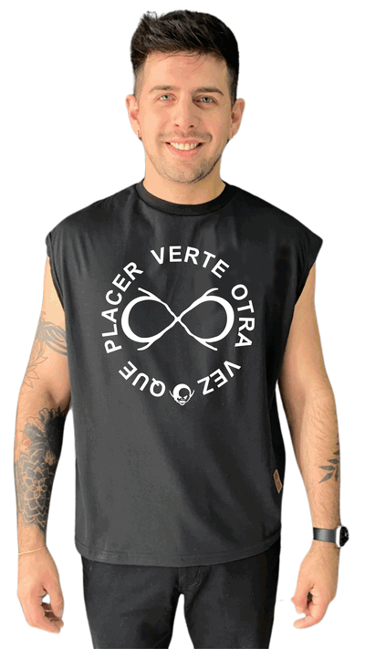 Remera Algodon Sin Mangas Cis Talle XXL LOS PIOJOS 