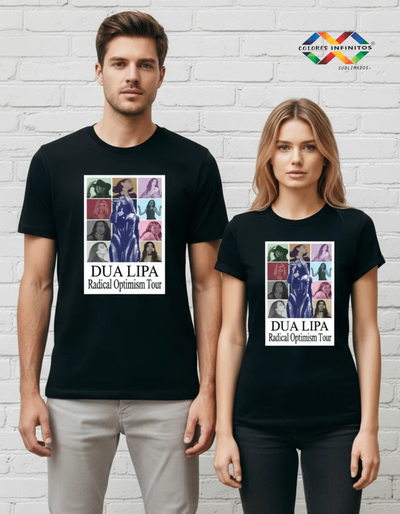 Remera de Algodon Cis DUA LIPA TOUR Talle S