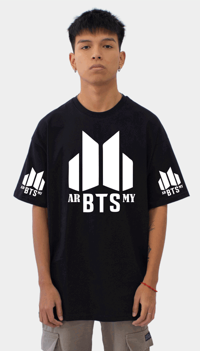 Remera Oversize Algodón cis BTS
