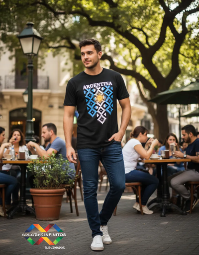 remera Algodon Diseño Argentino Talle xl 