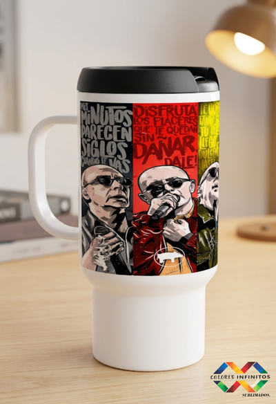 Jarro Termico polímero - Diseño INDIO SOLARI Sublimado