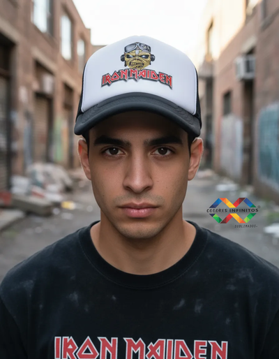 Gorra  trucker -Bandas Internacionales  