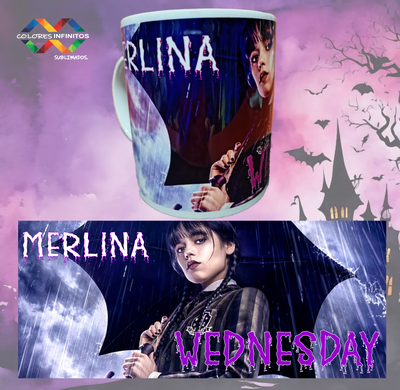 Taza  Ceramica Merlina