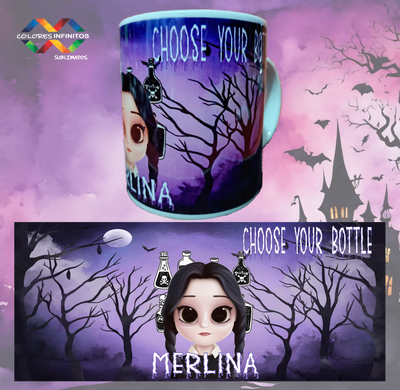 Taza Ceramica merlina 2
