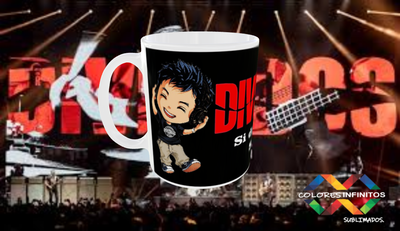 Taza cerámica Mini Rock DIVIDIDOS