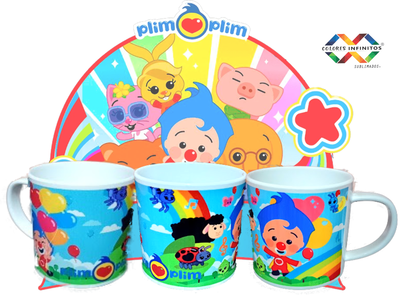Taza Polímero PAYASO PLIM PLIM