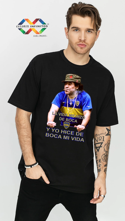 remera Algodon Cis Diego Hincha Talle XXL