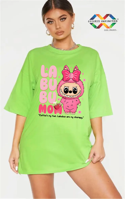 Remera Oversize Cis  LABUBU Talle XL 