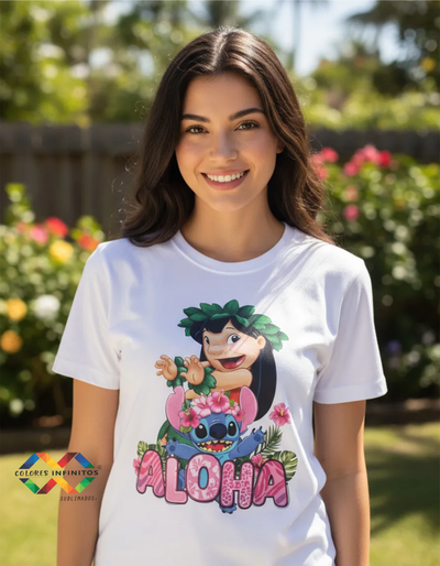 Remera Algodón cis Niños STITCH 