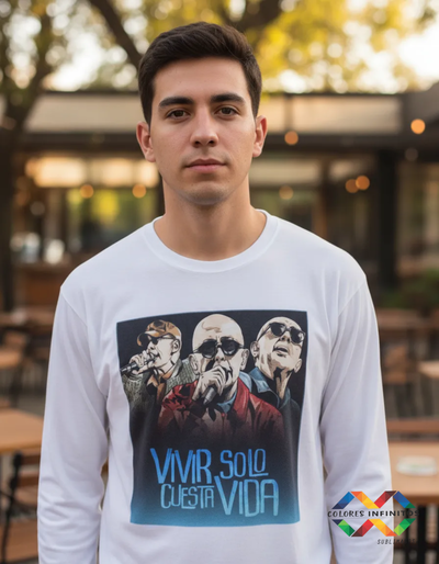 Remera CIS poliéster mangas largas INDIO SOLARI