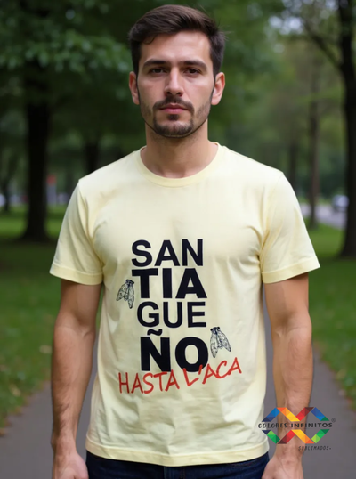 Remera poliester Cis SANTIAGUEÑO Talle XXL