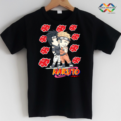 remera Algodon  Niños Cis NARUTO talle 16