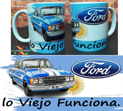 Taza ceramica LO VIEJO FUNCIONA