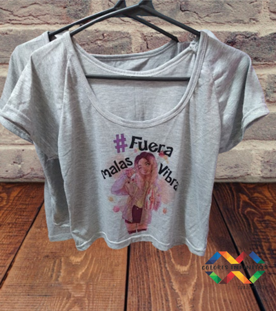 Pupera poliester mangas cortas Talle Unico