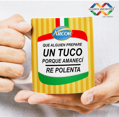 Taza Ceramica Meme REPOLENTA 