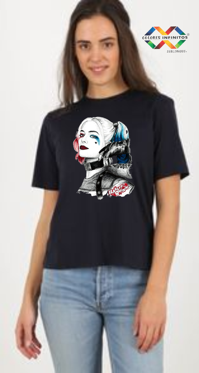 Remera Algodon Peinado Cis  Unisex  Talle L HARLY QUENN