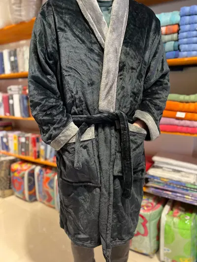 Bata de flannel (XL)
