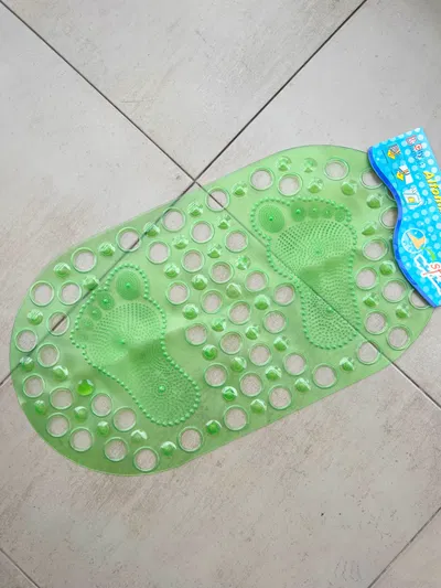 Alfombra antideslizante pies ovalada