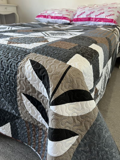 Quilt 1½ Delfín Blanco