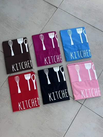 Delantal pvc estampado