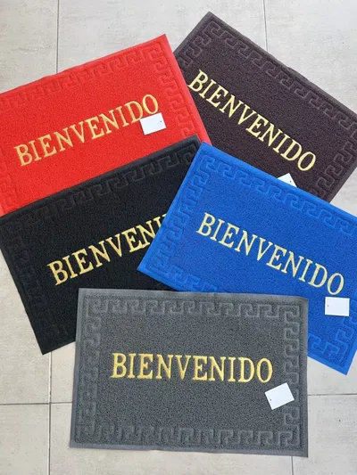 Alfombra goma welcome