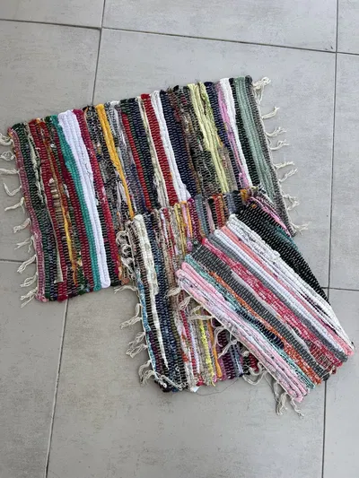 Alfombra multicolor