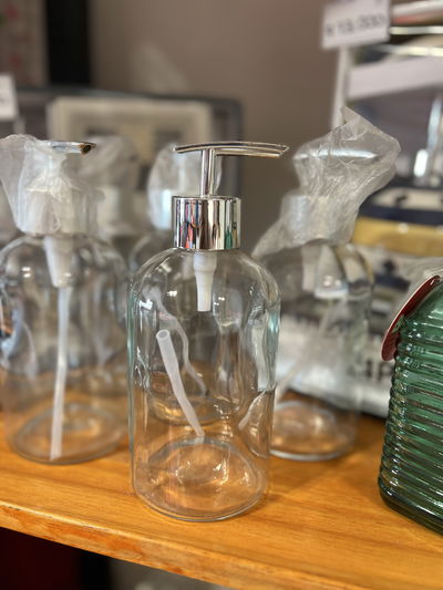 Dispenser de vidrio liso