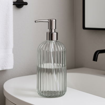 Dispenser vidrio rayas