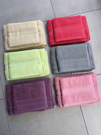 Juego toalla y toallón Palette