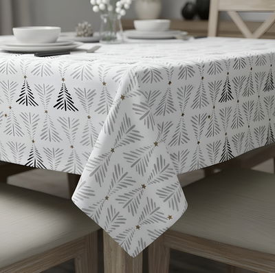 Mantel ecocuero navideño 3m