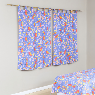 Cortinas infantiles Blanco Paris