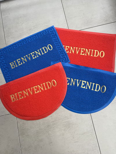 Alfombra goma welcome
