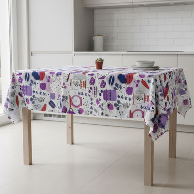 Mantel estampado 2.35m