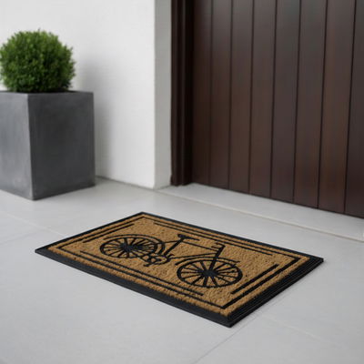 Alfombra coco rectangular