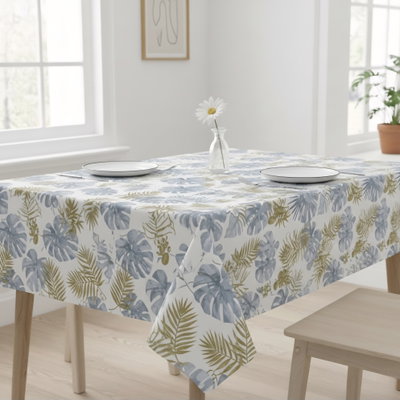 Mantel ecocuero estampado 3m