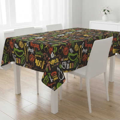 Mantel ecocuero estampado 2.5m
