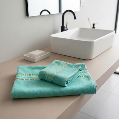 Juego toalla y toallón