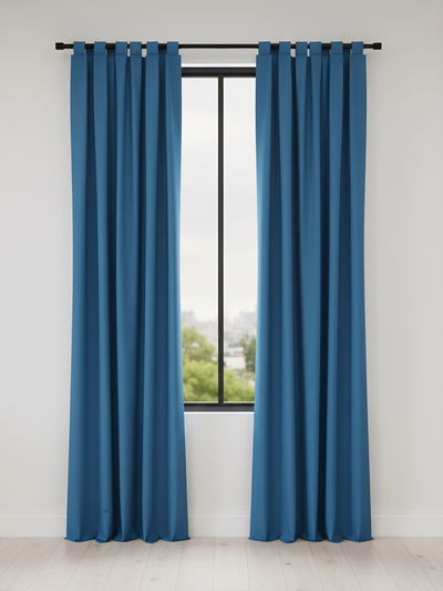 Cortinas largas tropical pesado