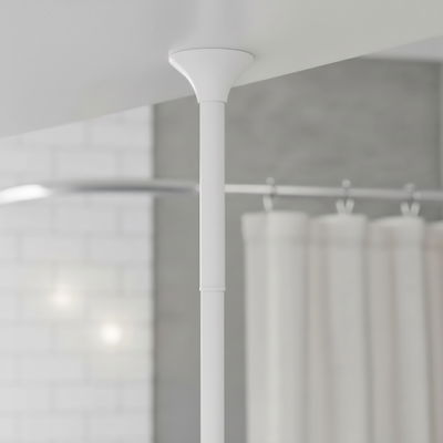 Barral de baño blanco