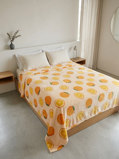 Manta pesada estampada