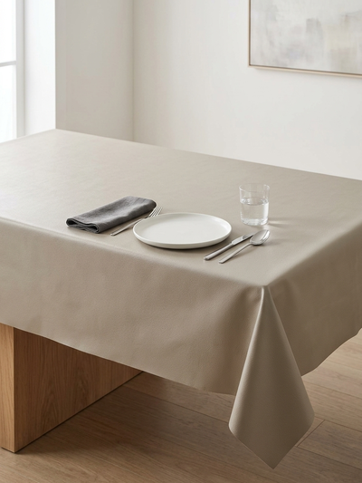 Mantel ecocuero liso 2m