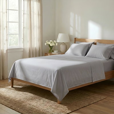 Juego 1½ algodón liso